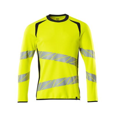 Mascot Accelerate Safe Sweatshirt | 19084-781 | 17010-hi-vis geel/donkermarine