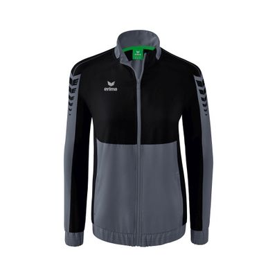 Foto van ERIMA Six Wings presentatiejack Dames | slate grey/zwart | 1012214