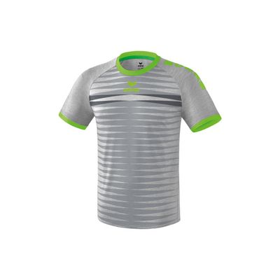 Ferrara 2.0 shirt Kinderen | grey melange/green gecko | 6131804