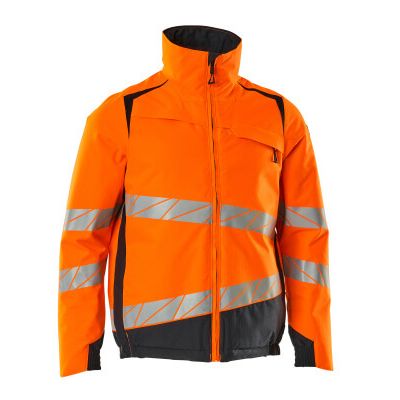 Foto van Mascot Accelerate Safe Winterjas | 19435-231 | 14010-hi-vis oranje/donkermarine