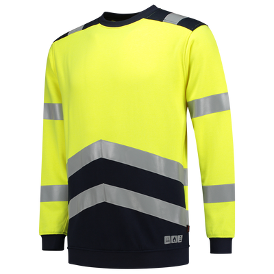 Sweater Multinorm Bicolor | fluorgeel/donkermarine | 303002-17010 | TRICORP SAFETY Sweater Multinorm Bicolor | fluorgeel/donkermarine | 303002-17010 | TRICORP SAFETY