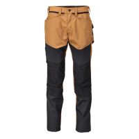 Mascot Customized Werkbroek met kniezakken | 22479-230 | 5409-notenbruin/zwart