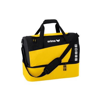 Club 5 sporttas met bodemvak | geel/zwart | 723338 Club 5 sporttas met bodemvak | geel/zwart | 723338