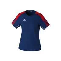 Erima Evo Star t-shirt dames, 1082415, new navy/rood