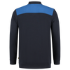Afbeelding van Polosweater Bicolor Naden | marine/korenblauw | 302004-0111 | TRICORP WORKWEAR