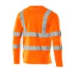 Afbeelding van T-shirt, V-hals, lange mouwen, klasse 3 | 18281-995 | 014-hi-vis oranje