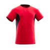 Afbeelding van Mascot 18082-250 T-shirt signaal rood/zwart