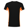 Afbeelding van T-shirt Bicolor Borstzak | zwart/oranje | 102002-0998 | TRICORP WORKWEAR