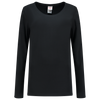 Afbeelding van T-shirt Lange Mouw Dames | zwart | 101010-09 | TRICORP WORKWEAR