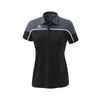 Afbeelding van Erima Change polo dames, black/slategrey/wit, 1112313