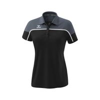 Erima Change polo dames, black/slategrey/wit, 1112313