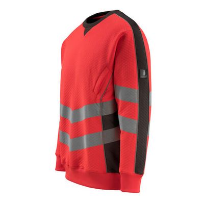 Foto van Mascot Wigton | 50126-932 | 022218-hi-vis rood/donkerantraciet