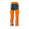 Afbeelding van Mascot Accelerate Safe Broek met kniezakken | 19079-511 | 1444-hi-vis oranje/donkerpetrol