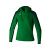 Afbeelding van ERIMA EVO STAR trainingsjack met capuchon Dames | smaragd/pine grove | 1032434