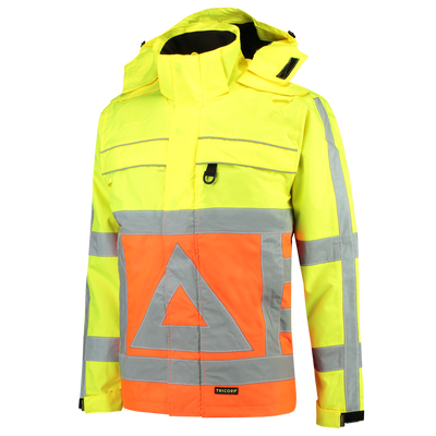 Parka Verkeersregelaar | oranje/geel | 403001-1417 | TRICORP SAFETY