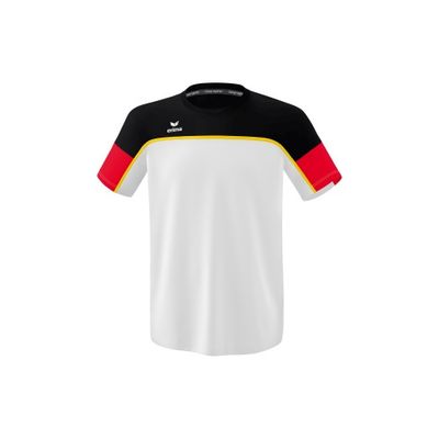 Foto van ERIMA CHANGE by erima T-shirt Unisex | wit/zwart/rood | 1082318
