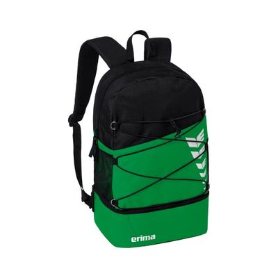 ERIMA SIX WINGS rugzak | smaragd/zwart | 7232320 ERIMA SIX WINGS rugzak | smaragd/zwart | 7232320