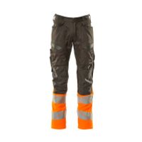 Mascot Accelerate Safe Broek met kniezakken | 19679-236 | 1814-donkerantraciet/hi-vis oranje