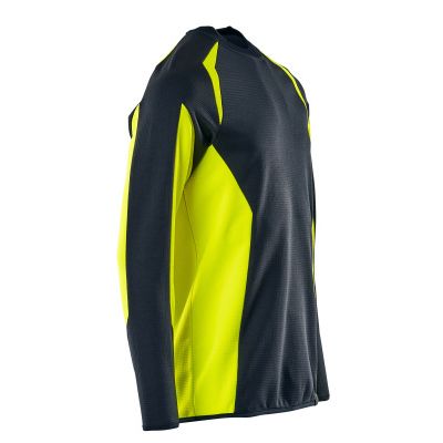 Foto van Mascot Accelerate Safe Sweatshirt | 22084-781 | 01017-donkermarine/hi-vis geel