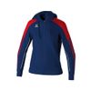 Afbeelding van ERIMA EVO STAR trainingsjack met capuchon Dames | new navy/rood | 1032435