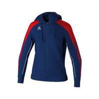 ERIMA EVO STAR trainingsjack met capuchon Dames | new navy/rood | 1032435