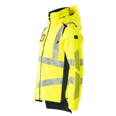 Foto van Mascot Accelerate Safe Winterjas | 19035-449 | 17010-hi-vis geel/donkermarine