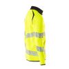 Afbeelding van Mascot Accelerate Safe Sweatshirt met rits | 19184-781 | 1709-hi-vis geel/zwart