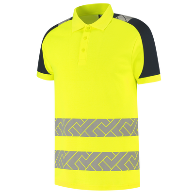 Poloshirt High Vis Redefined | fluorgeel/donkermarine | 206103-17010 | TRICORP WORKWEAR Poloshirt High Vis Redefined | fluorgeel/donkermarine | 206103-17010 | TRICORP WORKWEAR