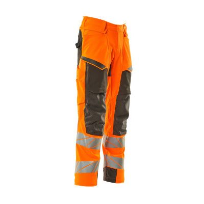 Foto van Mascot Accelerate Safe Broek met kniezakken | 19079-511 | 1418-hi-vis oranje/donkerantraciet