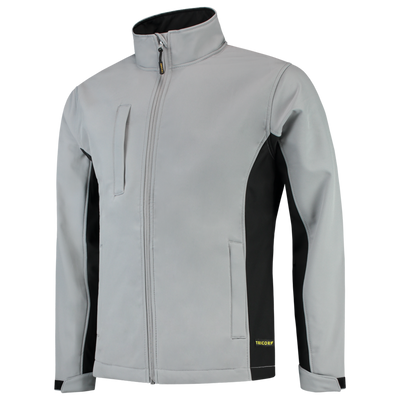 Foto van Softshell Bicolor | grijs/zwart | 402002-8809 | TRICORP WORKWEAR