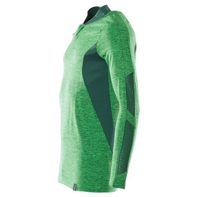 Foto van Mascot 18081-810 Poloshirt, met lange mouwen gras groen/groen