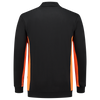 Afbeelding van Polosweater Bicolor | zwart/oranje | 302003-0998 | TRICORP WORKWEAR