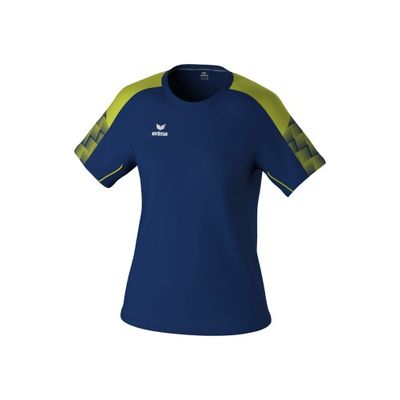 Foto van ERIMA EVO STAR T-Shirt Dames | new navy/lime | 1082420