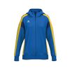 Afbeelding van ERIMA CELEBRATE 125 Training Jacket with hood Dames | new royal/geel | 1032640