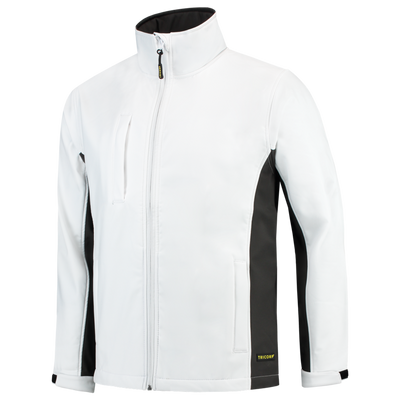 Foto van Softshell Bicolor | wit/donkergrijs | 402002-0618 | TRICORP WORKWEAR