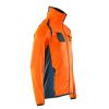 Afbeelding van Mascot Accelerate Safe Fleecetrui met rits | 19403-316 | 1444-hi-vis oranje/donkerpetrol