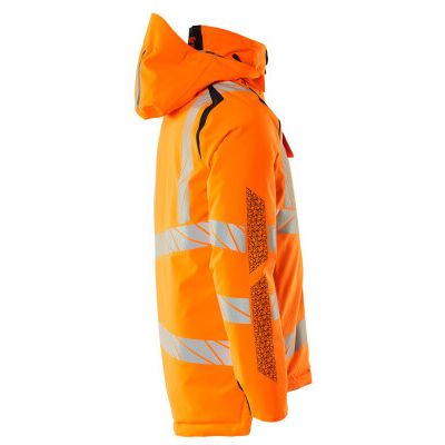 Foto van Mascot Accelerate Safe Winterjas | 19035-449 | 14010-hi-vis oranje/donkermarine