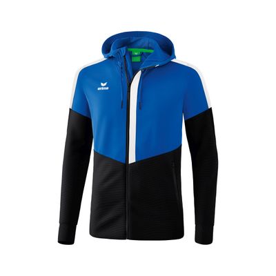 Squad trainingsjack met capuchon | new royal/zwart/wit | 1032046