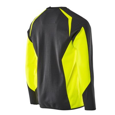 Foto van Mascot Accelerate Safe Sweatshirt | 22084-781 | 0917-zwart/hi-vis geel