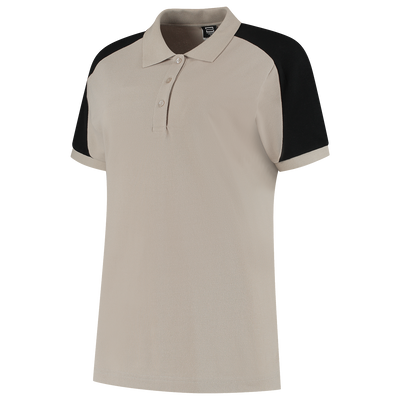 Poloshirt Bicolor Redefined Dames | zand/zwart | 206108-5509 | TRICORP WORKWEAR