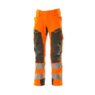 Foto van Mascot Accelerate Safe Broek met kniezakken | 19079-511 | 1418-hi-vis oranje/donkerantraciet