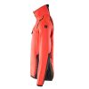 Afbeelding van Mascot Accelerate Safe Fleecetrui met rits | 19403-316 | 22210-hi-vis rood/donkermarine