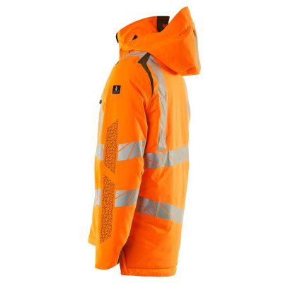 Foto van Mascot Accelerate Safe Winterjas | 19035-449 | 1433-hi-vis oranje/mosgroen