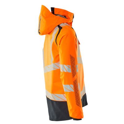 Foto van Mascot Accelerate Safe Shell jas | 19301-231 | 14010-hi-vis oranje/donkermarine