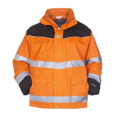 Hydrowear Freiburg parka EN471 | 04026009P-149 | oranje/zwart