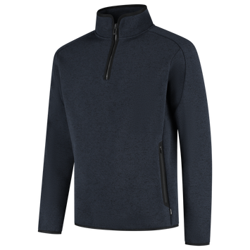 Foto van Knitted Fleecejack 1/4 Zip Redefined | donkermarine | 306117-010 | TRICORP WORKWEAR
