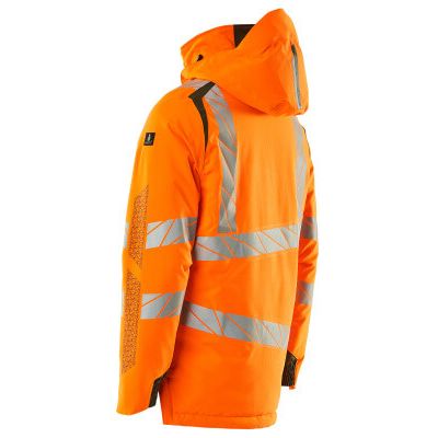 Foto van Mascot Accelerate Safe Winterjas | 19035-449 | 1433-hi-vis oranje/mosgroen