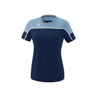 Erima Change t-shirt dames, newnavy/fadeddenim/wit, 1082326