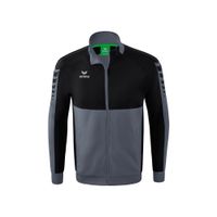 ERIMA Six Wings worker jack Unisex | slate grey/zwart | 1032229