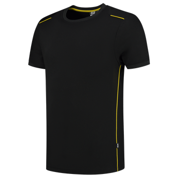 Foto van T-shirt Accent | zwart/geel | 102703-0907 | TRICORP WORKWEAR